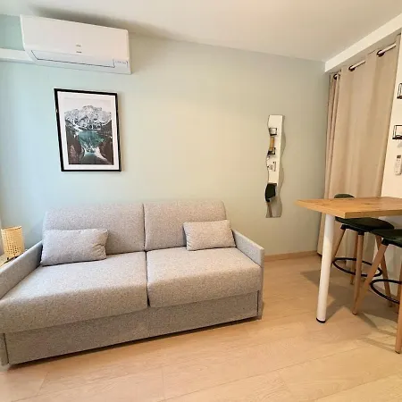 L'azur - Chaleureux & Garage Prive -