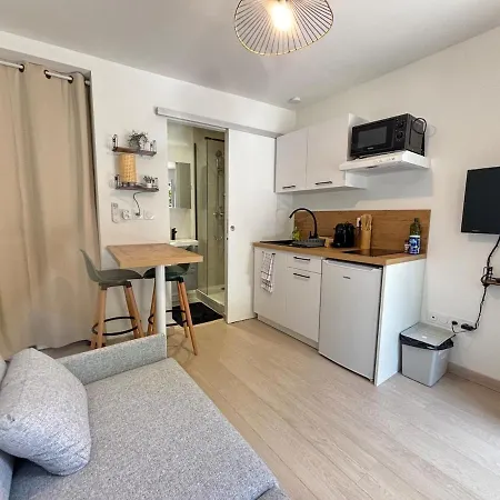 L'azur - Chaleureux & Garage Prive -