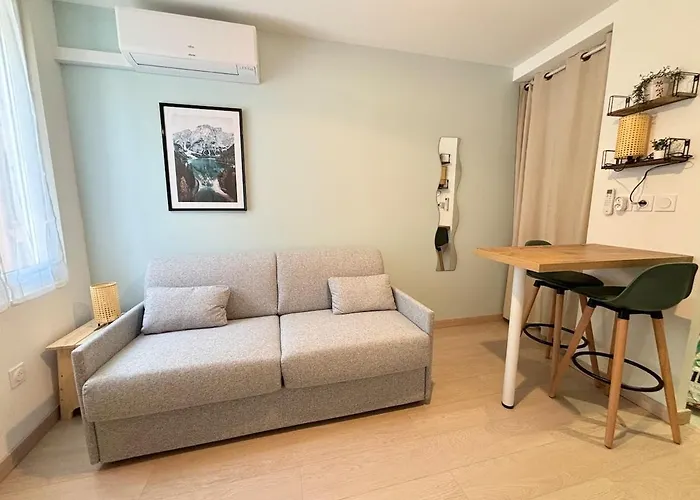 L'azur - Chaleureux & Garage Prive -