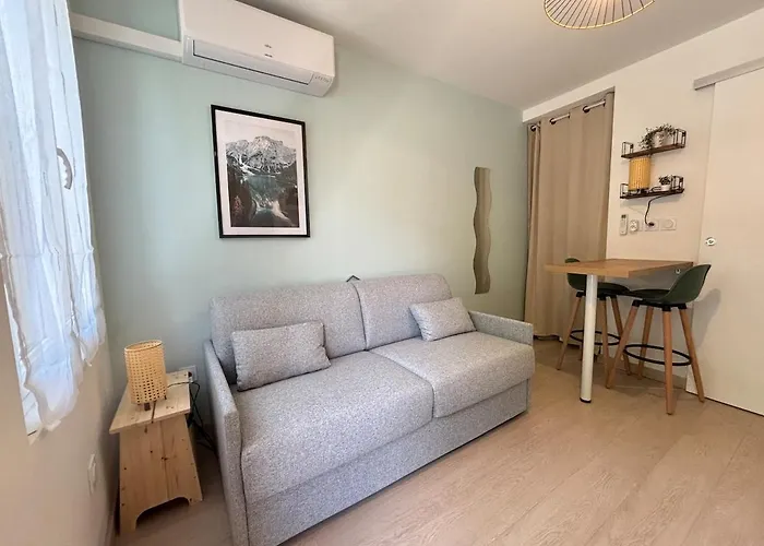 L'azur - Chaleureux & Garage Prive - Apartman *