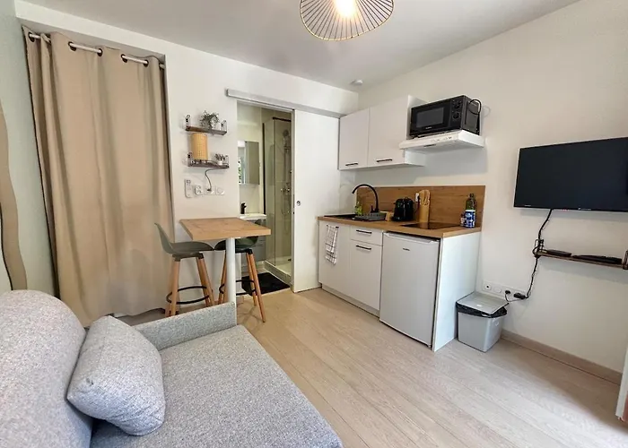 L'azur - Chaleureux & Garage Prive -